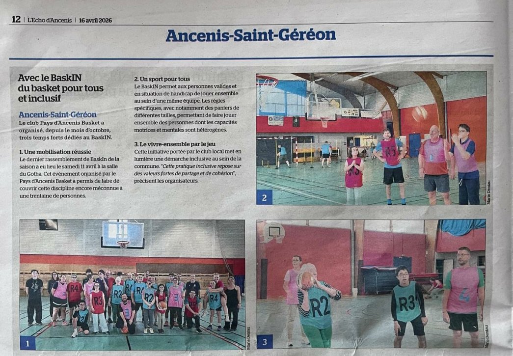 Avec le BaskIN du basket pour tous