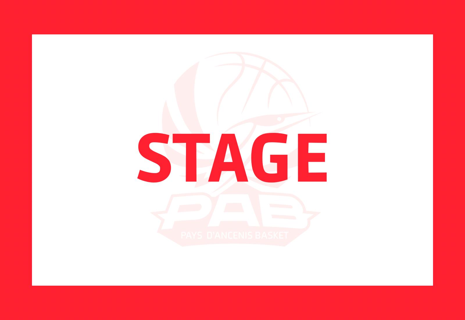 Stage Vacances Avril 2015 à 2018 inclus